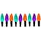 Celebrations Celebrations Multicolored 100 ct LED C6 Faceted Halloween String Lights C6100HWS3A - alternate 2